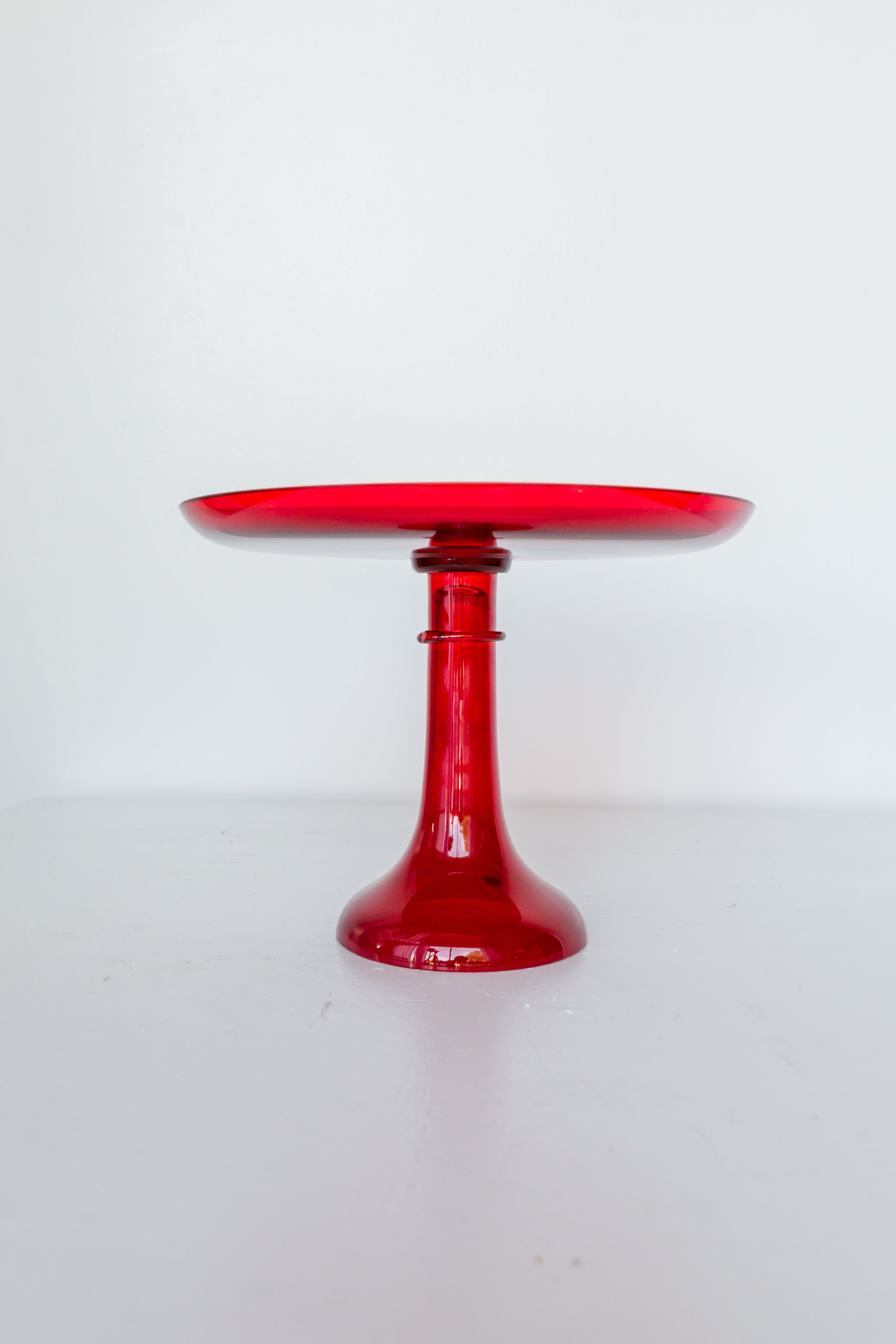 Ringed Minimalist Pedestal Cake Stand