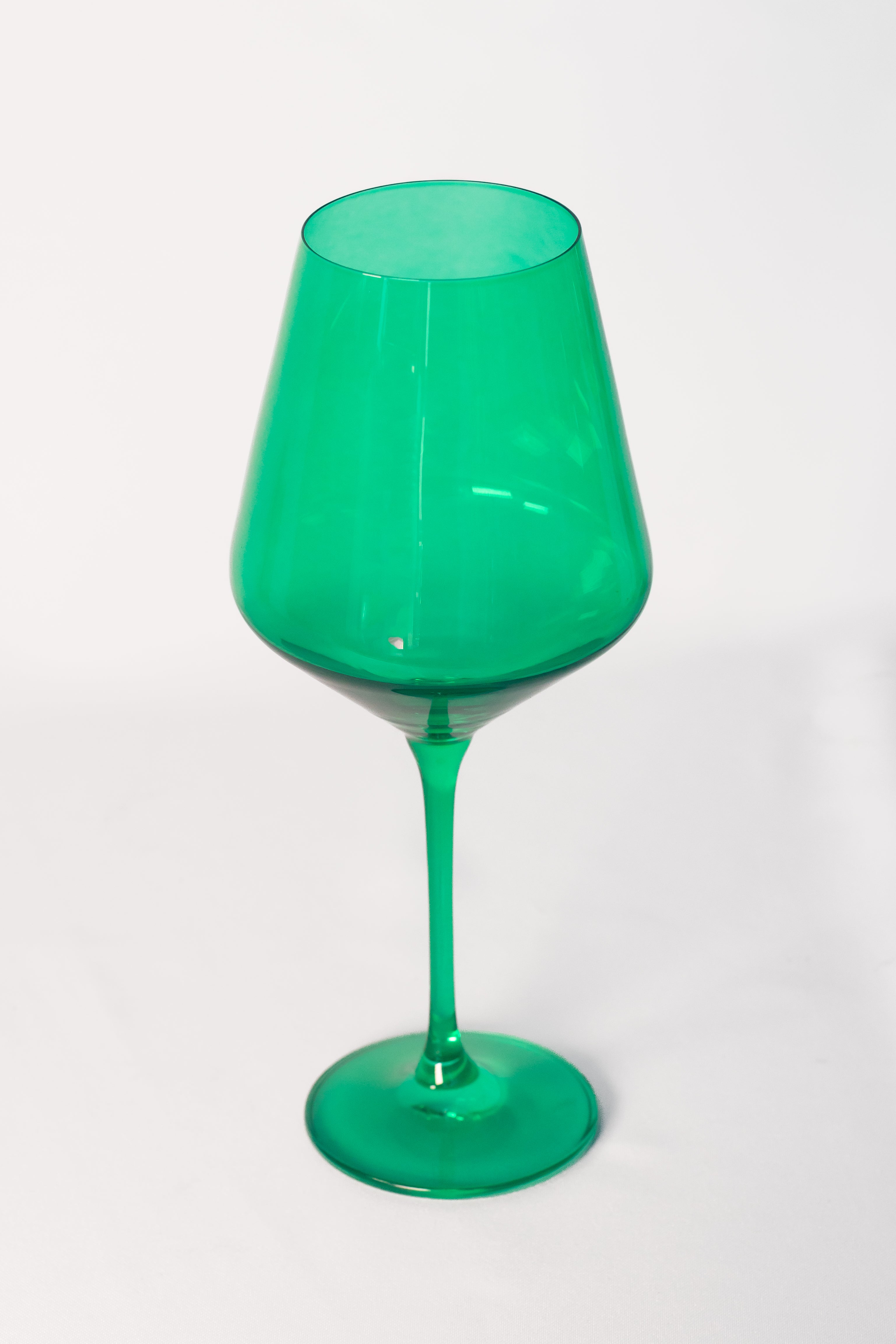 Smooth-curved Modern Wide-Bowl Wine Glass Set of 2