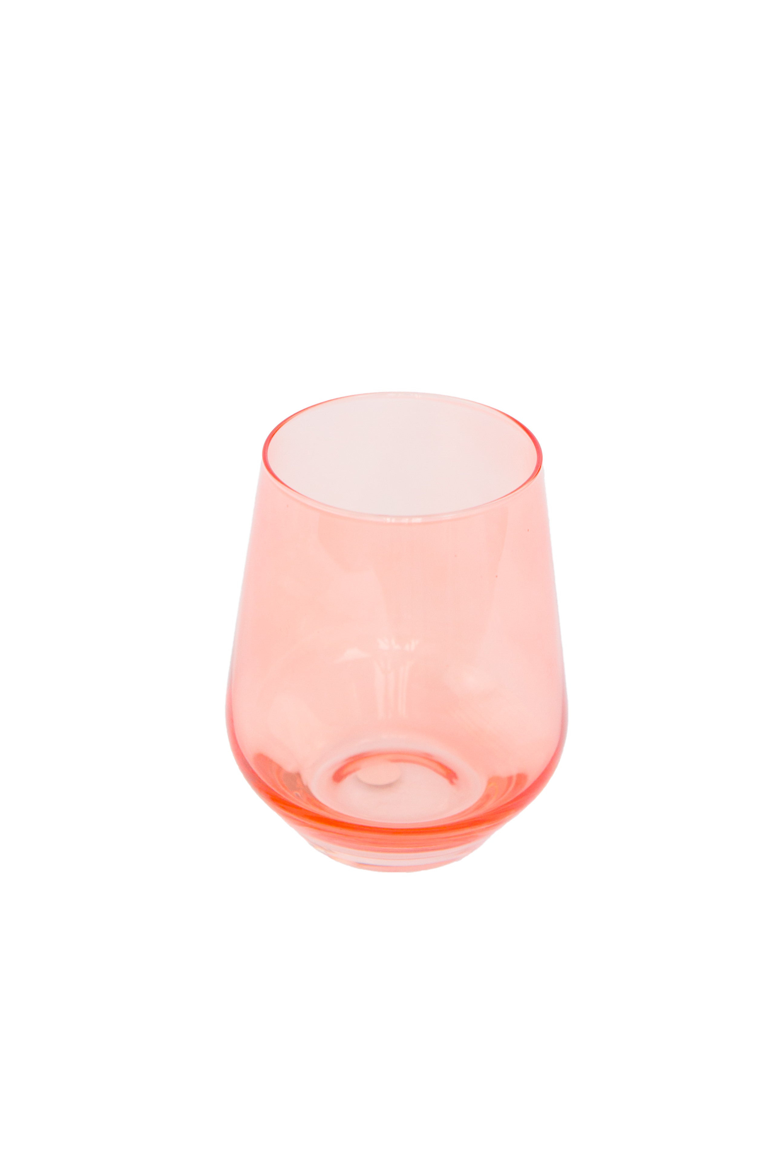Hourglass-shaped Minimalist Tumbler Glass Set of 2