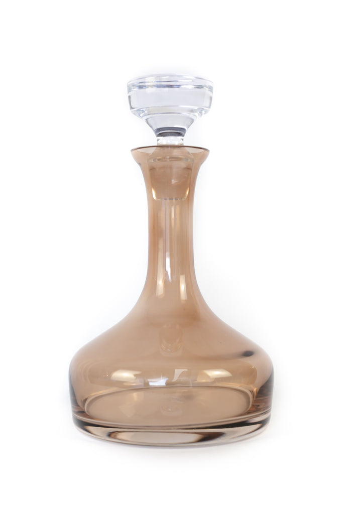 Smooth-tapered Classic Glass Decanter